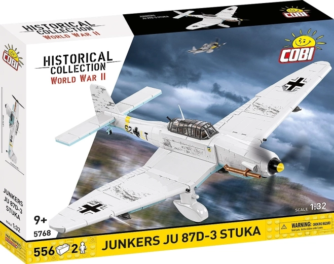 Byggesæt af flyet Junkers Ju 87 D-3 Stuka – 556 klodser