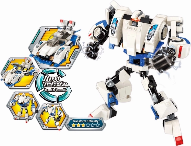 Qman Blast Ranger 3306 Phantom Chaser Byggesæt