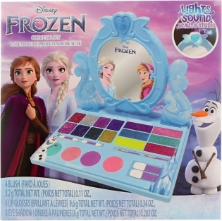 Frozen kosmetikstudie med oplyst spejl