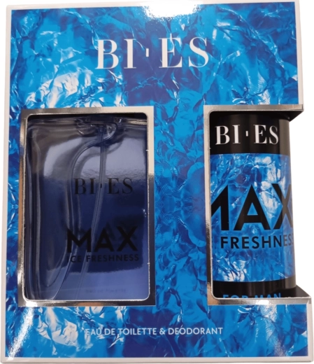 Herregaveæske BI-ES Max Ice Freshness – eau de toilette 100 ml + deodorant 150 ml