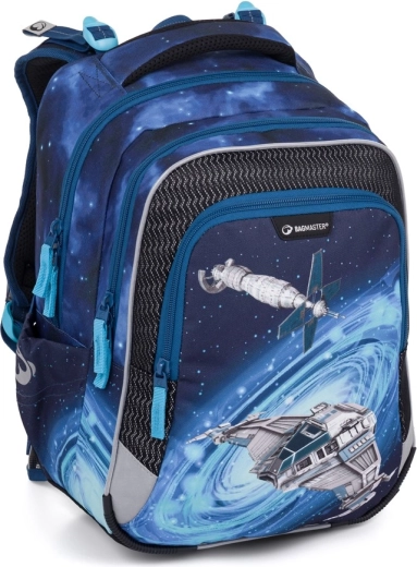 Bagmaster LUMI 24 D skoletaske med rumskibsmotiv