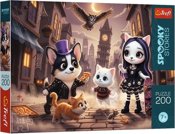Puzzle SpookyStories nattehistorier 200 brikker - 1 stk.