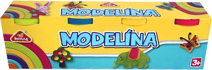 Modellervoks til kreativ leg 4 farver