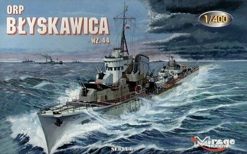 Plastikmodel ORP Błyskawica vz.44