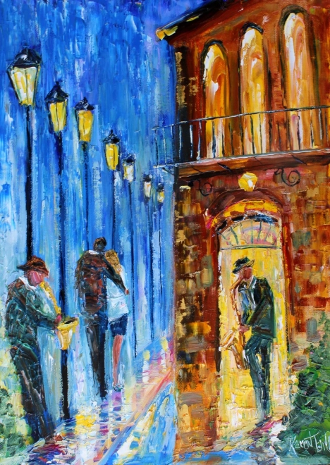 Puslespil Jazz i New Orleans - 1000 brikker