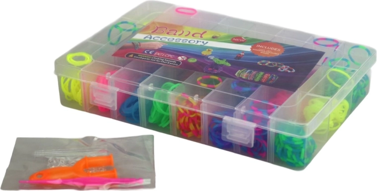 Gummibånd til fremstilling af armbånd