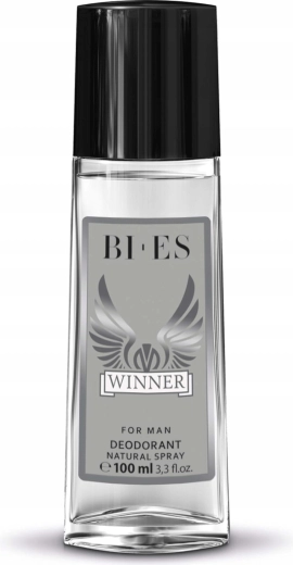 Herredeodorant i glas BI-ES Winner 100 ml