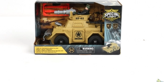 Militært kampkøretøj til børn