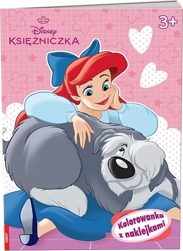 Disney Prinsesser – malebog med klistermærker
