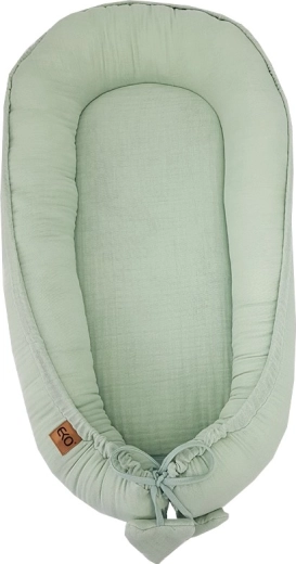 EKO muslinrede til baby Mint 90 × 60 cm