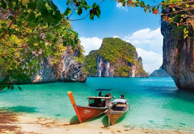 Puslespil Thailand Ko Phi Phi Le 1000 brikker