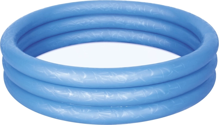 Oppustelig børnepool 122 × 25 cm BESTWAY Splash 'N Smile, blå