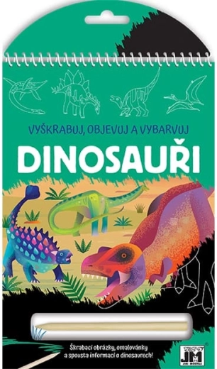 Skrab, opdag, farvelæg dinosaurer