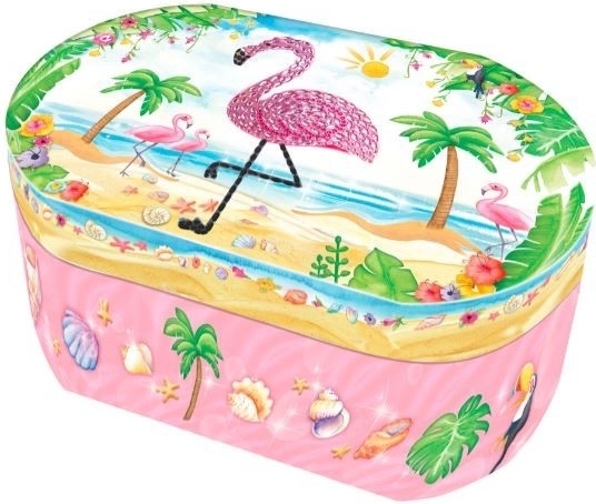 Oval musikæske Pecoware - Flamingo