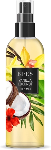 Bodymist med duft af vanilje og kokos 200 ml