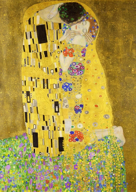 Puslespil Gustav Klimt Kysset 1000 brikker