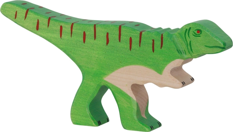 Holztiger allosaurus - 1 stk.