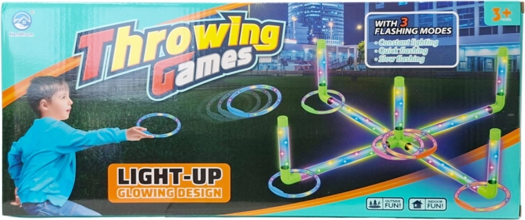 LED ringkastespil
