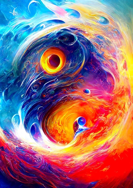 Puslespil Yin Yang Redux 1000 brikker