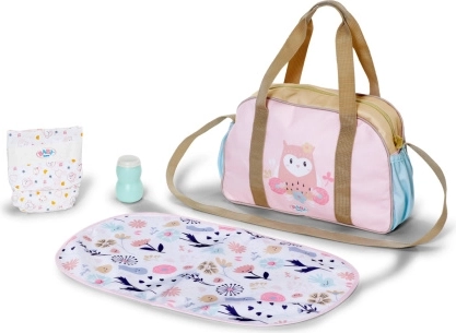 Baby Born pusletaske med blomster