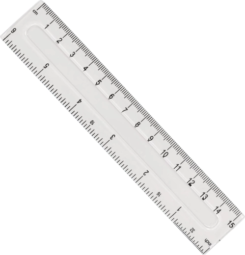Plastlineal GRAND 15 cm - 1 stk.