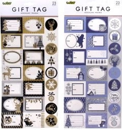 Klistermærker til gaver Jul 40,4x18,5 cm