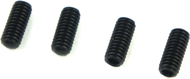 Jamara byggeskrue M4 × 10 mm med rundt hoved, 4 stk.