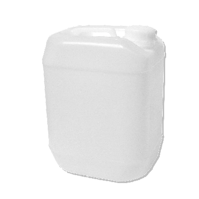 Plastdunk 30 l af HDPE til vand og fødevarer, hvid