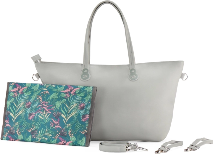 Pusletaske KINDERKRAFT Treasurebag Light Grey Nature Vibes