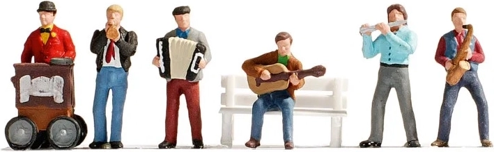 Noch sæt med figurer – gademusikanter