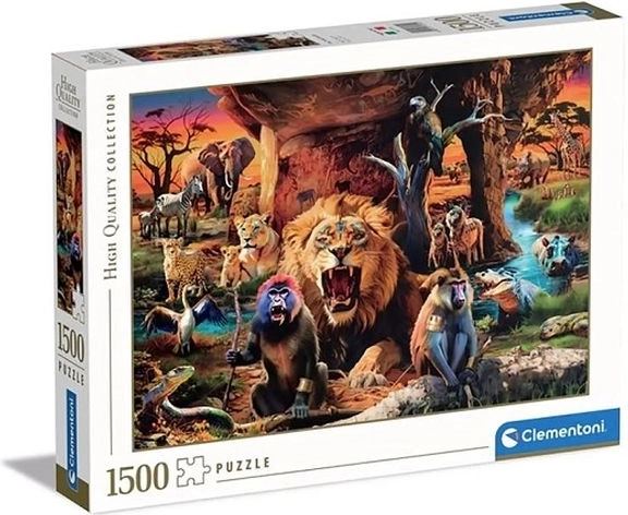Clementoni Puzzle The Tribal Society 1500 brikker