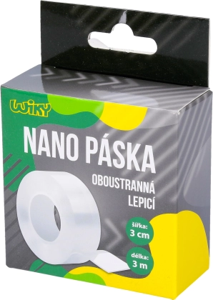 Dobbeltsidet nano klæbebånd