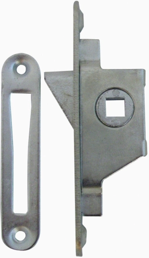 Vinduespal i galvaniseret stål i hvid farve