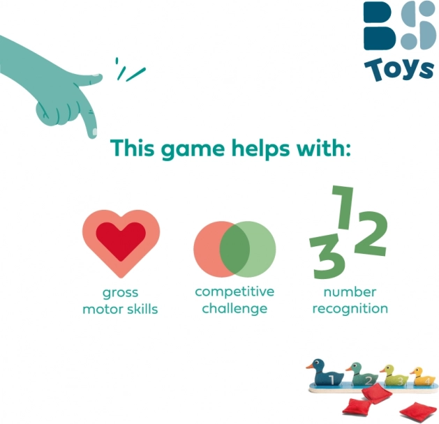 Ænder på række – sjov færdighedsleg for børn