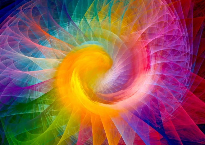 Puslespil Regnbueglorie 1000 brikker