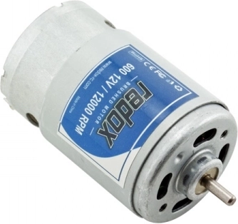 REDOX jævnstrøms børstemotor 600 12 V 12000 o/min – 1 stk.