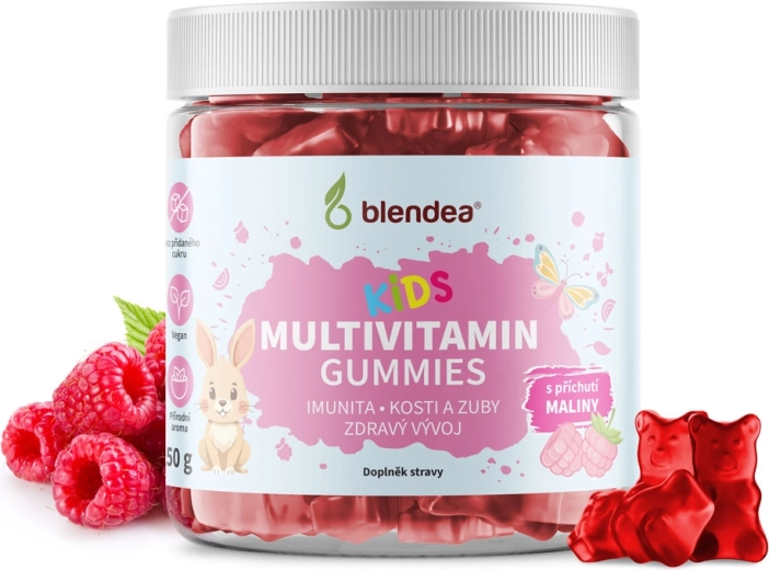 Blendea multivitamin-gummibamser til børn 60 stk.
