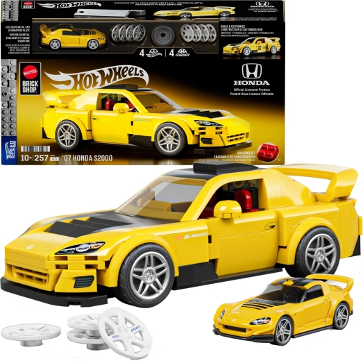 Byggesæt Hot Wheels Speed Series ’07 Honda S2000 257 dele