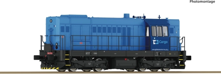 Diesellokomotiv Roco 742 171-2 ČD Cargo digital H0