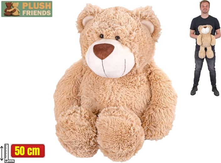 Plush Friends plysbjørn 50 cm beige