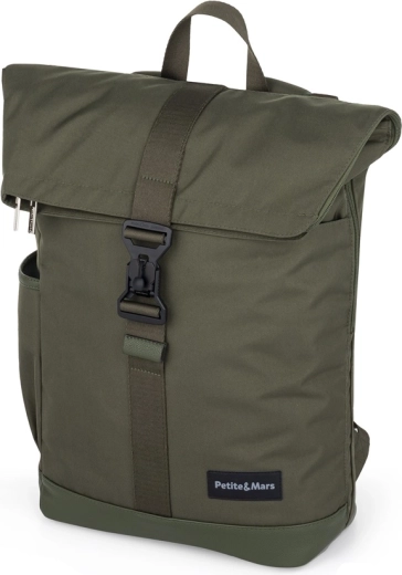Skifte-rygsæk PETITE&MARS Jackob Military Green