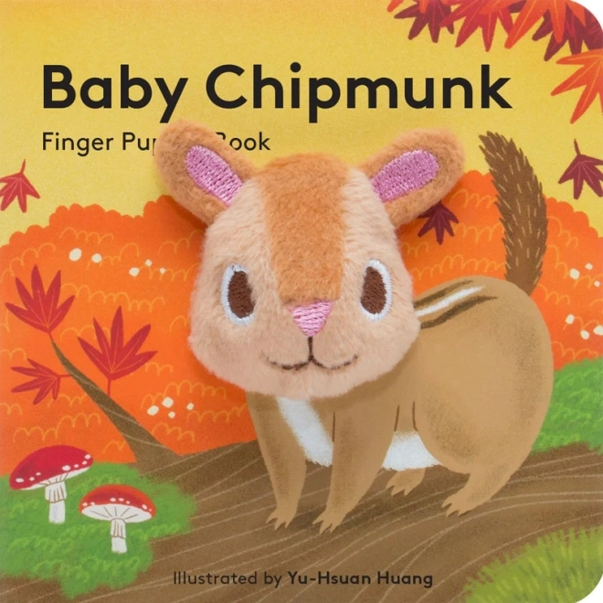 Chronicle Books fingerdukke-bog: chipmunk-unge