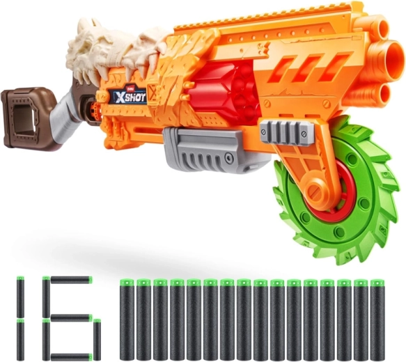 X-Shot Insanity Horrorfire blaster med 16 pile