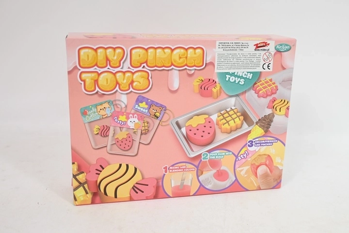 DIY-sæt til fremstilling af antistress-squishies