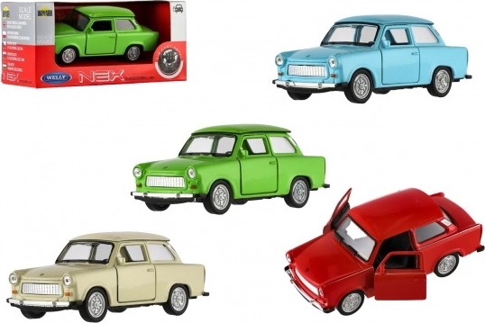 Metalmodelbil FIAT Seicento 1:34 Welly
