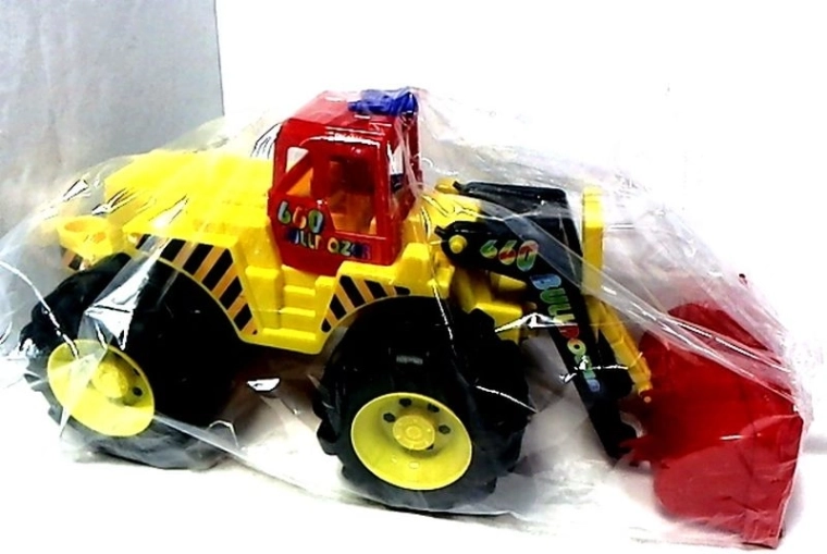 Legetøjsgravemaskine/bulldozer 660