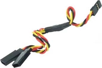 Y-splitkabel til servo JR 90 cm (twistet)