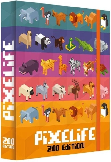 Hæfteboks A5 Jumbo MAX Pixelife Zoo edition - 1 stk.