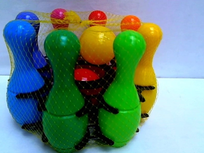 Mini-kegler i kurv
