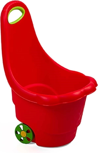 Børne-multifunktionsvogn Bayo Tusindfryd 60 cm – rød